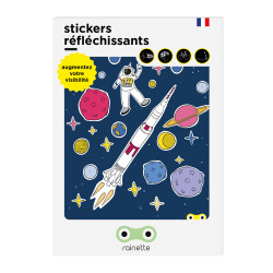 Stickers réfléchissants espace - Rainette - Par Monts et Par Vaux - jour
