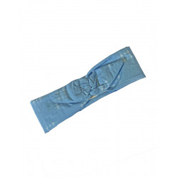 Headband blue jean - Minikae - Par Monts et Par Vaux