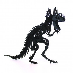 Dilophosaurus en carton, Jeux de construction - Agent Paper - profil